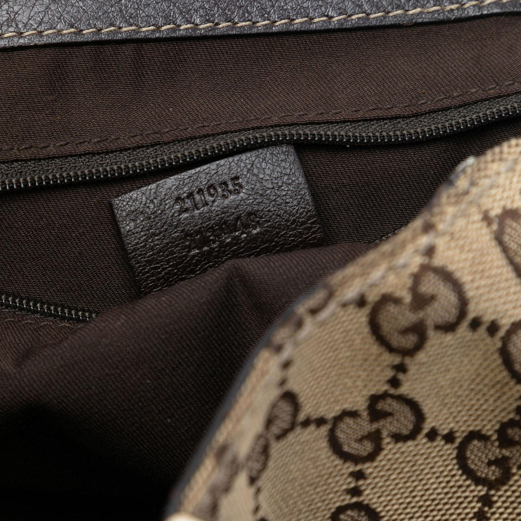 Gucci GG Canvas Web New Ladies Tote