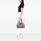 Gucci GG Canvas Web New Ladies Tote