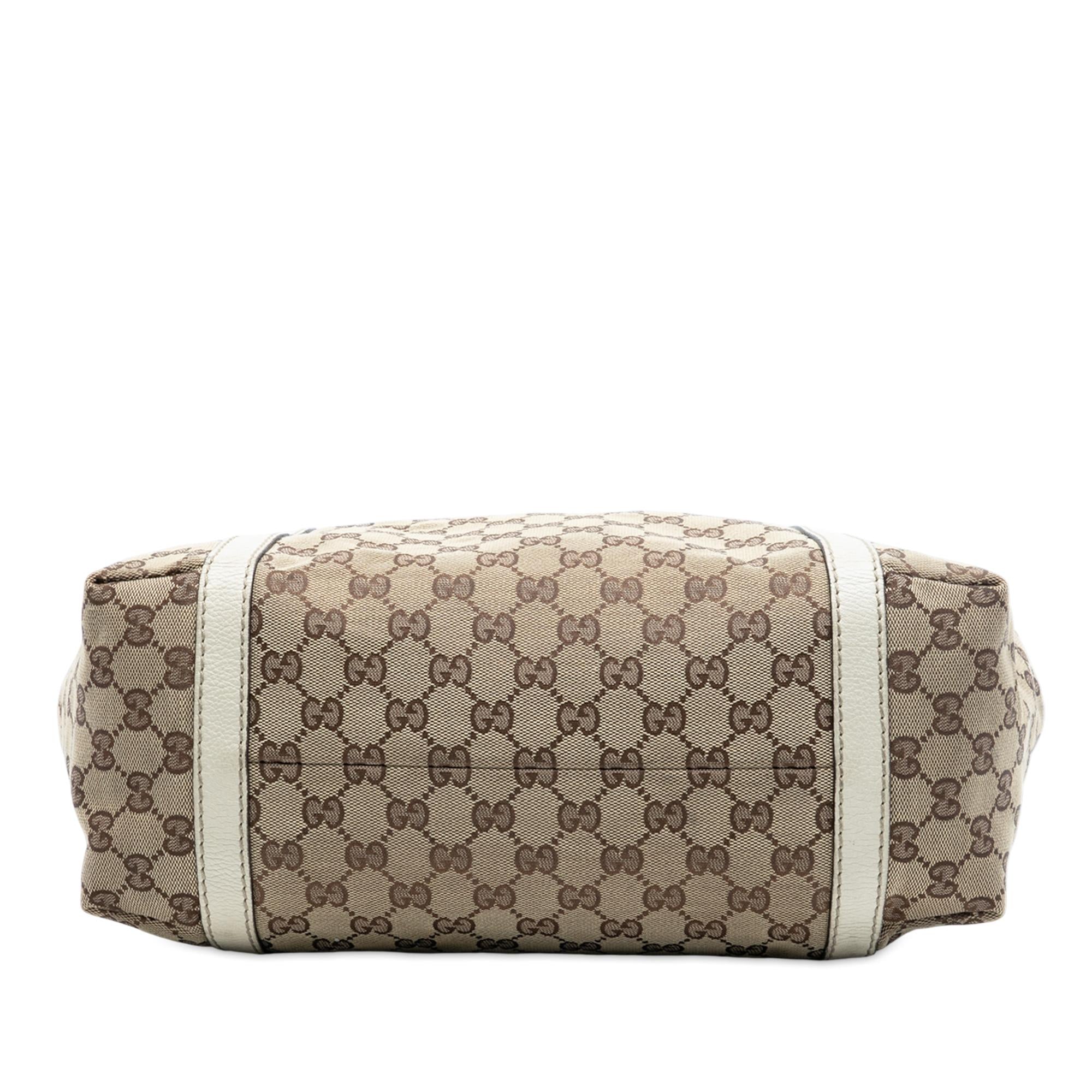 Gucci GG Canvas Web New Ladies Tote