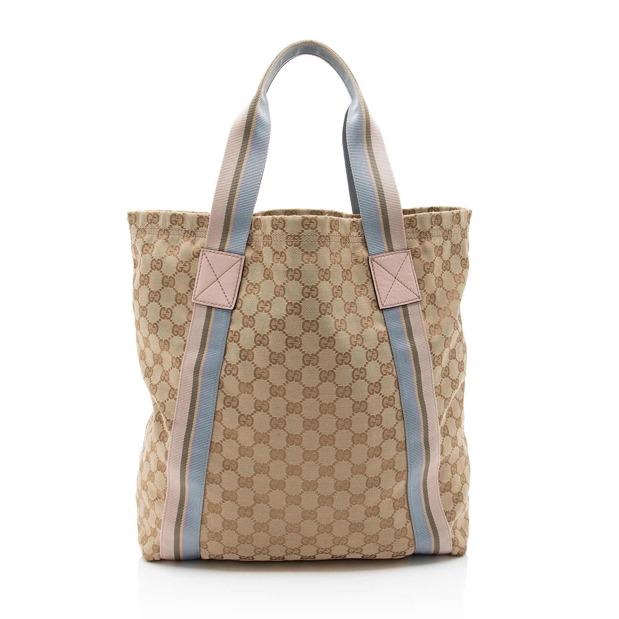 Gucci GG Canvas Web Original Tote (SHF-cmFwNe)