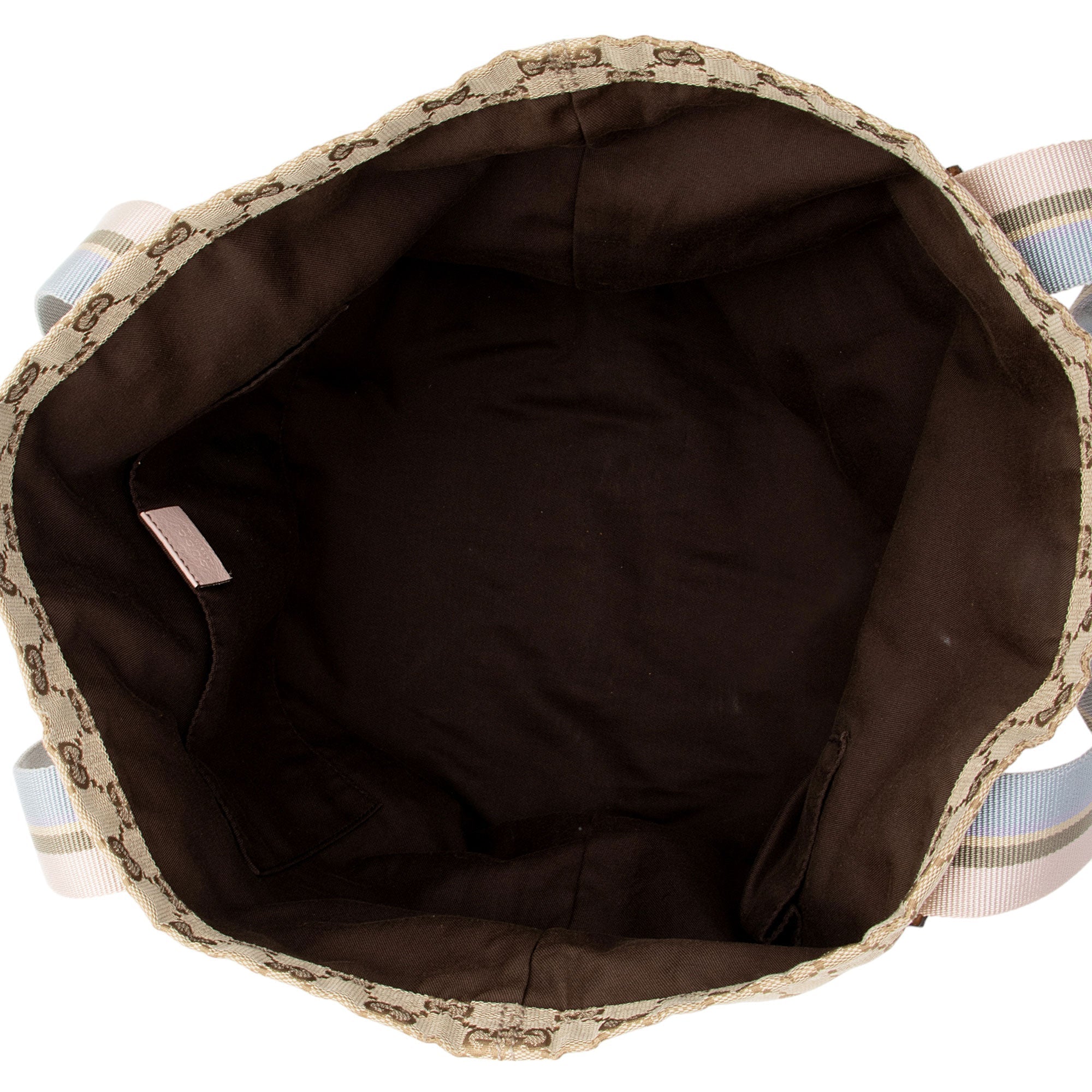 Gucci GG Canvas Web Original Tote (SHF-cmFwNe)