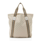 Gucci GG Canvas Web Original Tote (SHF-BIJnRj)