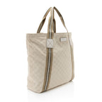Gucci GG Canvas Web Original Tote (SHF-BIJnRj)