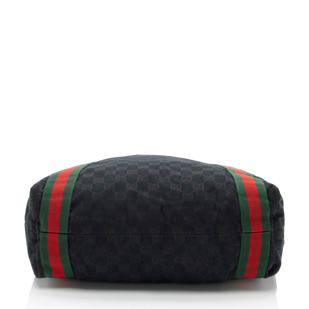 Gucci GG Canvas Web Original Tote