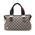 Gucci GG Canvas Web Pop Handbag