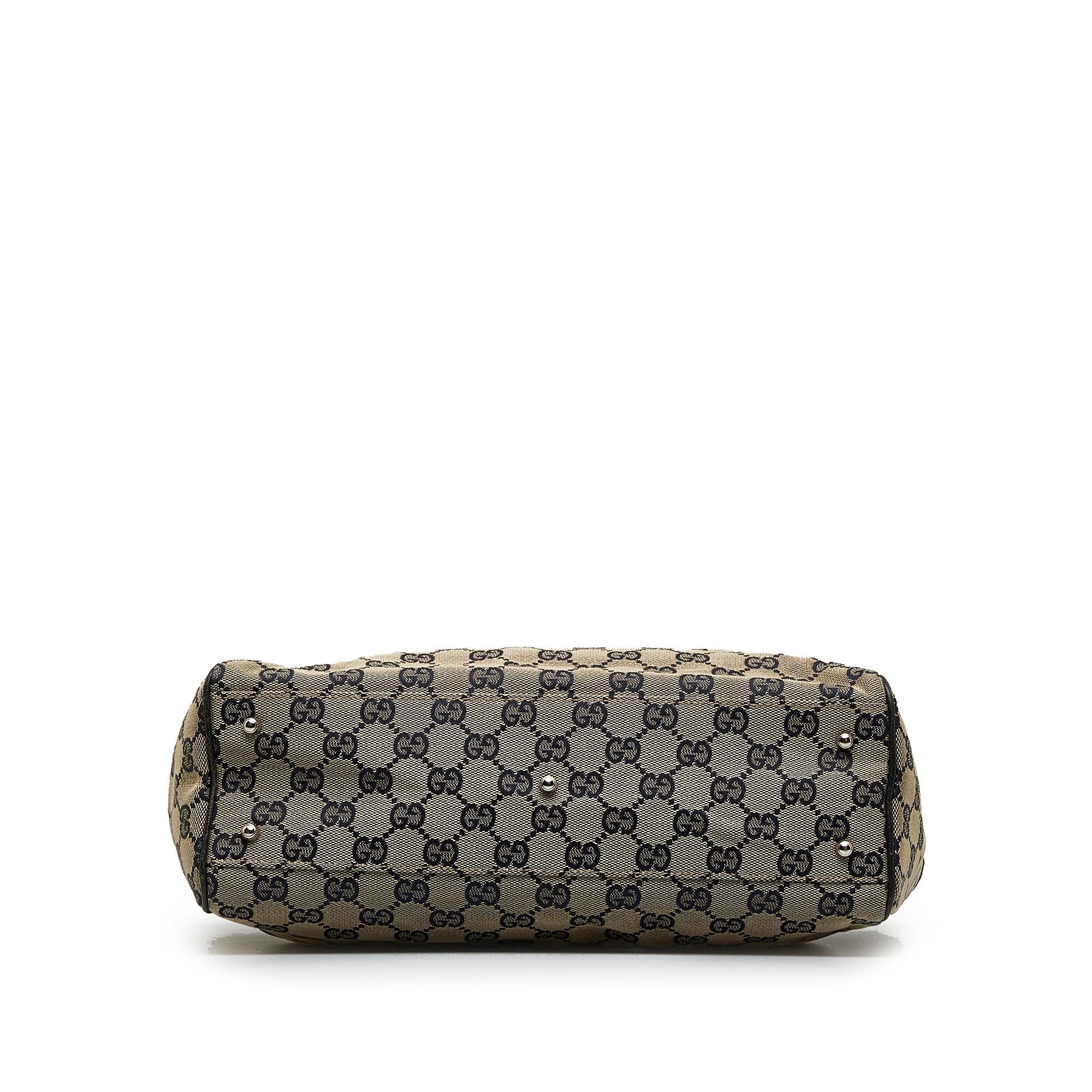 Gucci GG Canvas Web Pop Tote (SHG-nSmaB0)