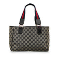 Gucci GG Canvas Web Pop Tote (SHG-nSmaB0)