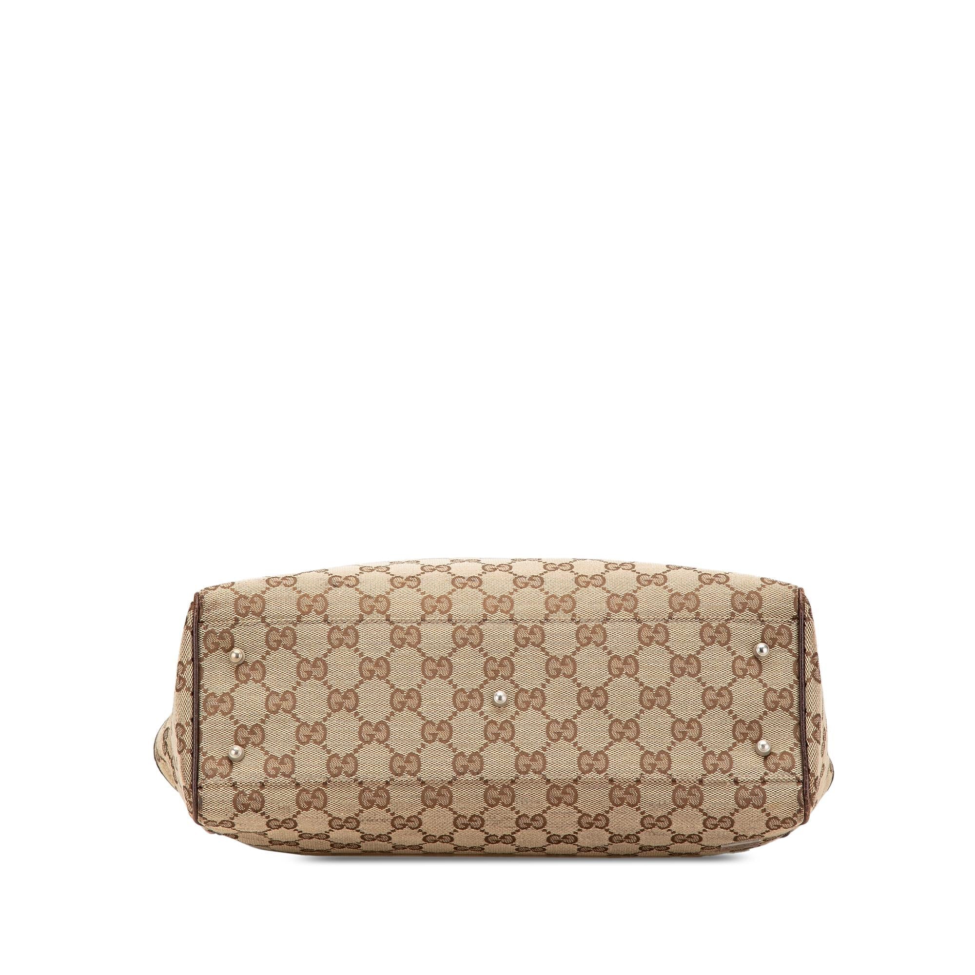 Gucci GG Canvas Web Pop Tote