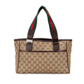 Gucci GG Canvas Web Pop Tote