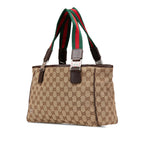 Gucci GG Canvas Web Pop Tote