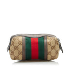 Gucci GG Canvas Web Pouch (SHG-EoxIeS)