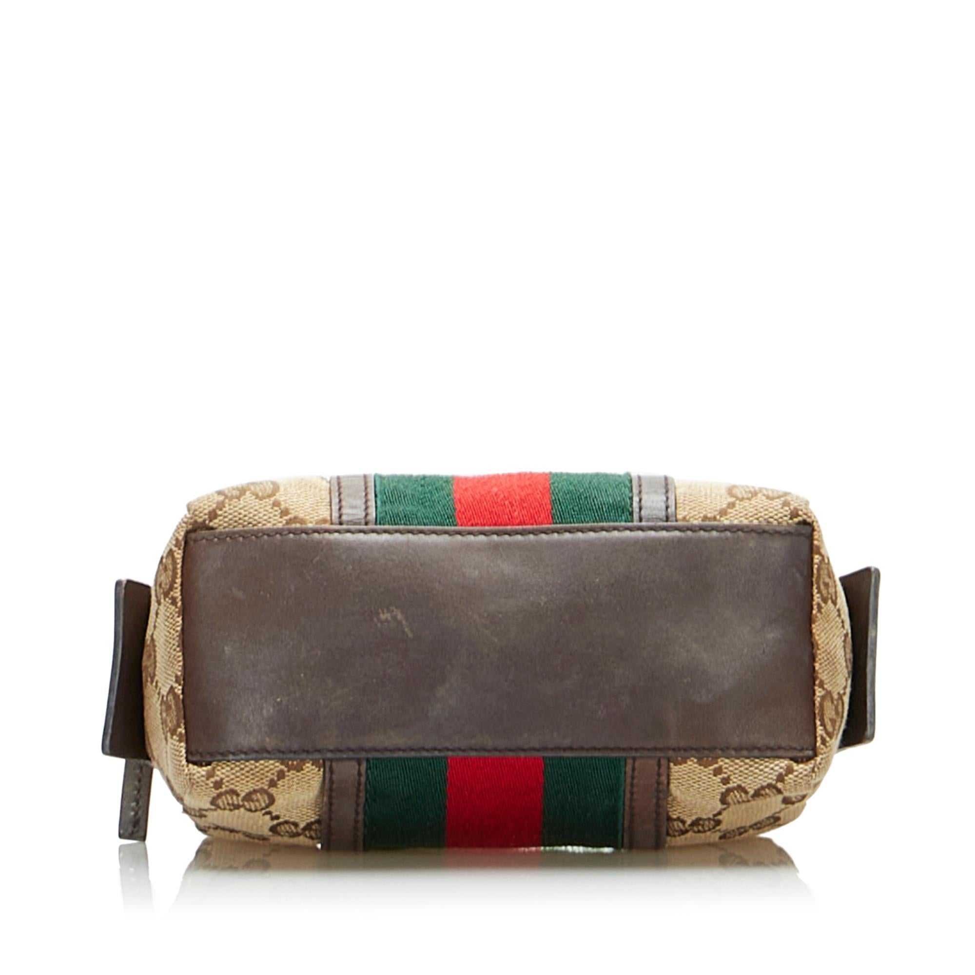 Gucci GG Canvas Web Pouch (SHG-EoxIeS)