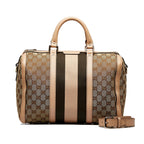 Gucci GG Canvas Web Satchel (SHG-qKkwqV)