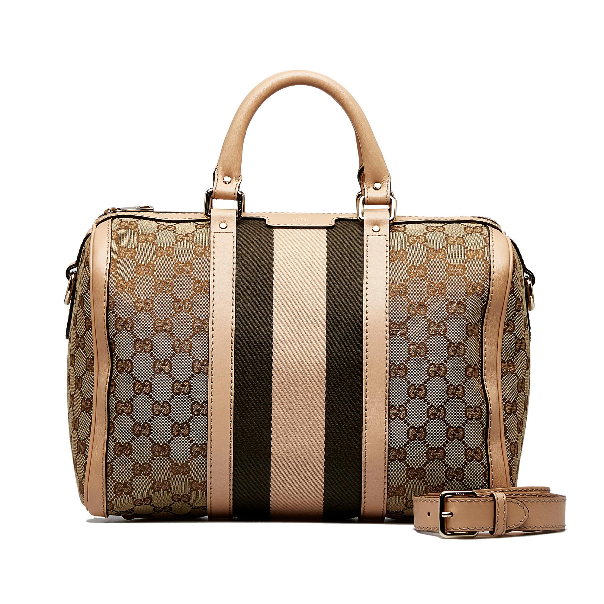 Gucci GG Canvas Web Satchel (SHG-qKkwqV)