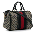 Gucci GG Canvas Web Satchel (SHG-xupd8y)
