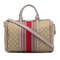 Gucci GG Canvas Web Satchel (SHG-rLK8bR)