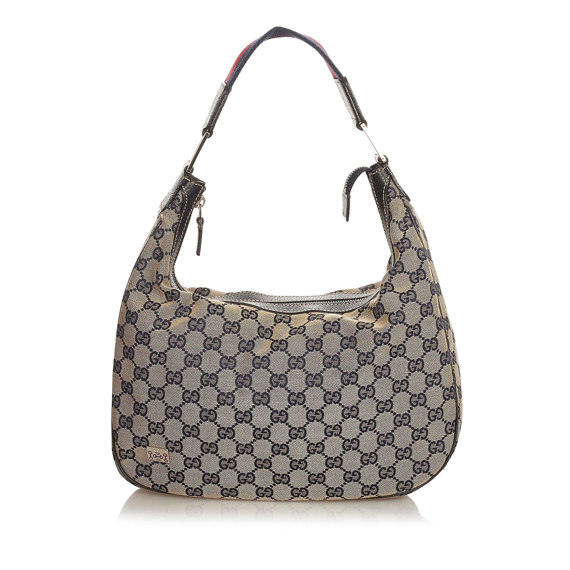 Gucci GG Canvas Web Shoulder Bag (SHG-25489)