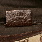Gucci GG Canvas Web Shoulder Bag (SHG-F1ykz7)