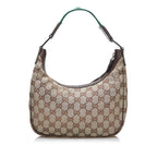 Gucci GG Canvas Web Shoulder Bag (SHG-qR6eTf)
