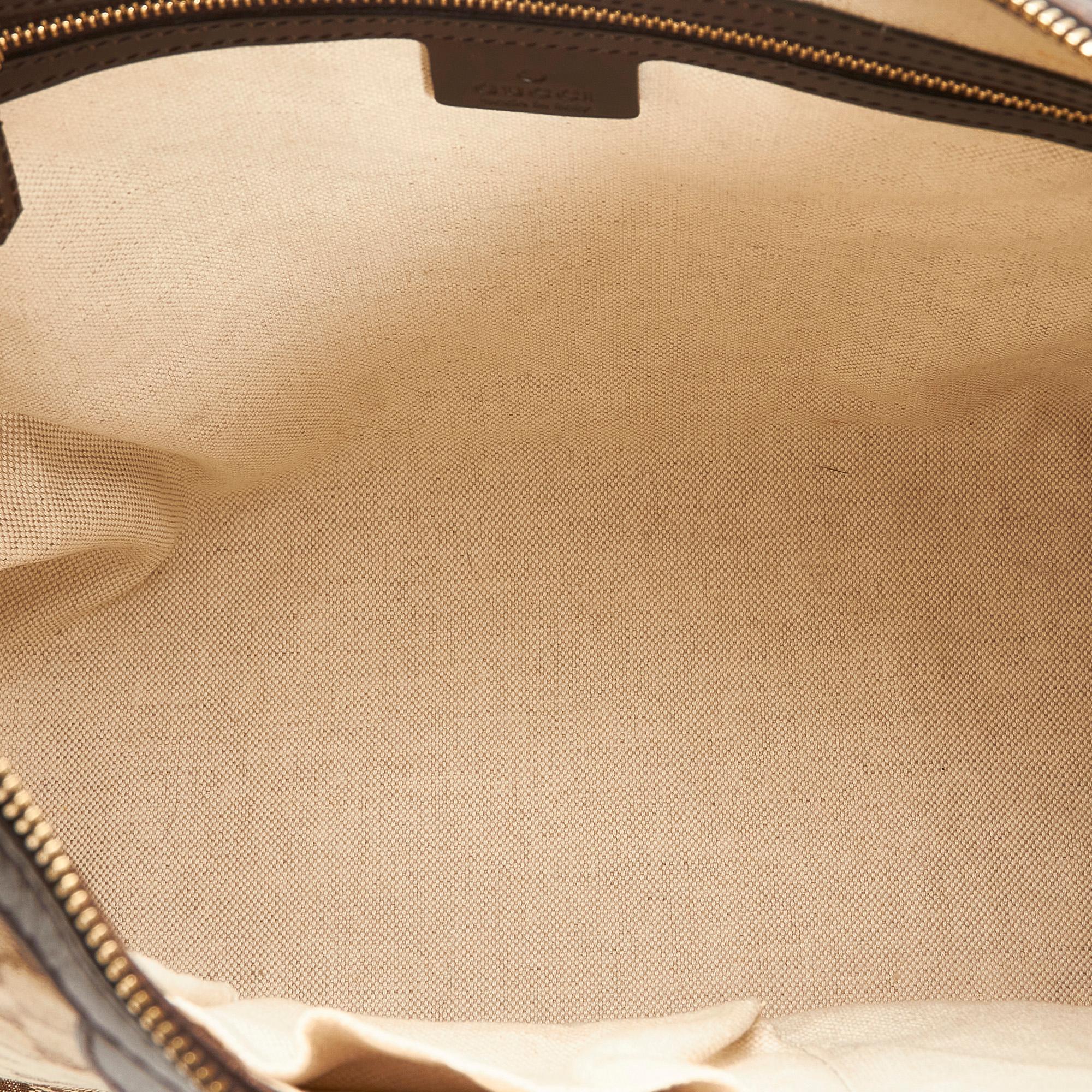 Gucci GG Canvas Web Shoulder Bag (SHG-2jIQKH)