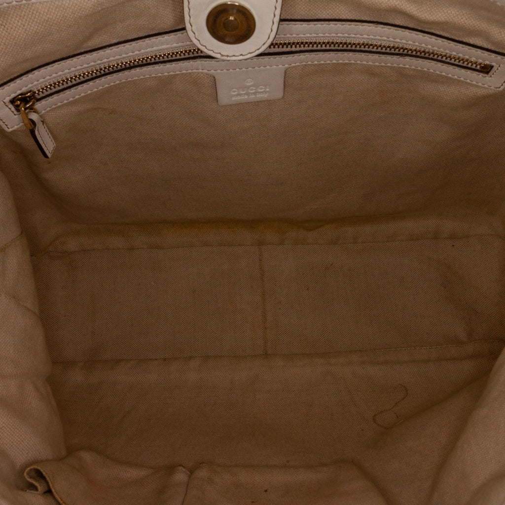 Gucci GG Canvas Web Shoulder Bag (SHG-98PH5h)