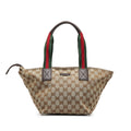 Gucci GG Canvas Web Shoulder Bag (SHG-kONkVx)