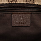 Gucci GG Canvas Web Small Tote (SHF-zJSZ0v)