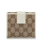 Gucci GG Canvas Web Small Wallet (SHG-33778)