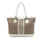 Gucci GG Canvas Web Sunset Tote