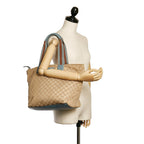 Gucci GG Canvas Web Tote Bag (SHG-33365)