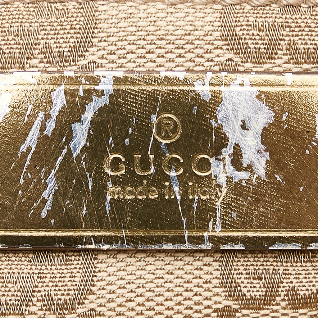 Gucci GG Canvas Web Tote Bag (SHG-33942)