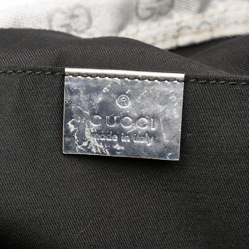 Gucci GG Canvas Web Tote Bag (SHG-36181)