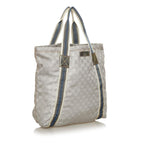 Gucci GG Canvas Web Tote Bag (SHG-36181)