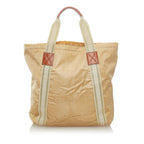 Gucci GG Canvas Web Tote Bag (SHG-xK4BGg)