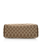 Gucci GG Canvas Web Tote (SHF-19041)