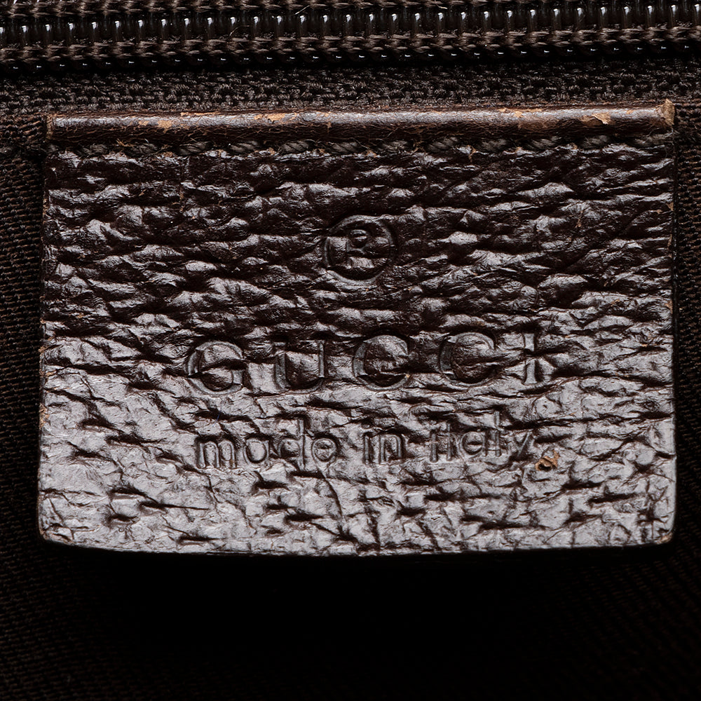 Gucci GG Canvas Web Tote (SHF-19041)