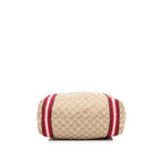 Gucci GG Canvas Web Tote (SHG-qjvPi7)
