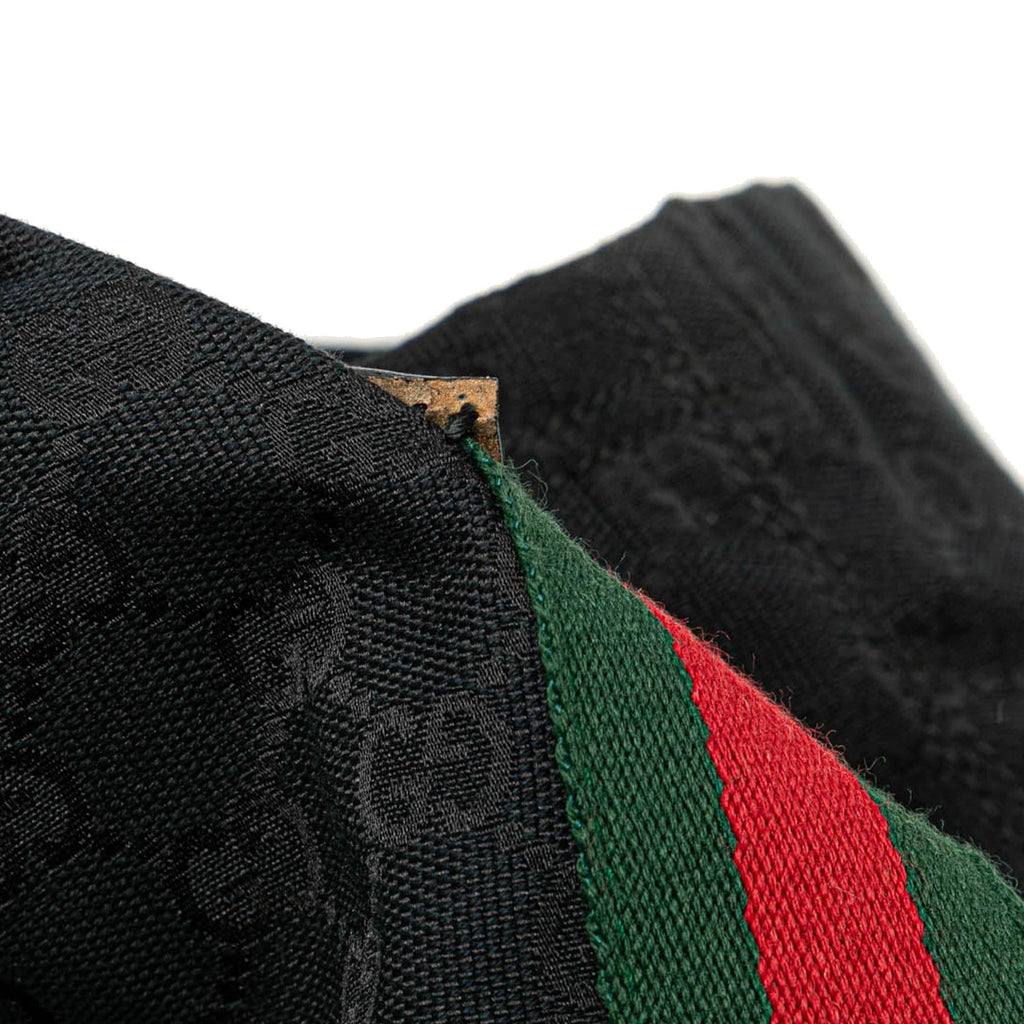 Gucci GG Canvas Web Tote (SHG-FT3n4A)