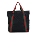 Gucci GG Canvas Web Tote (SHG-FT3n4A)