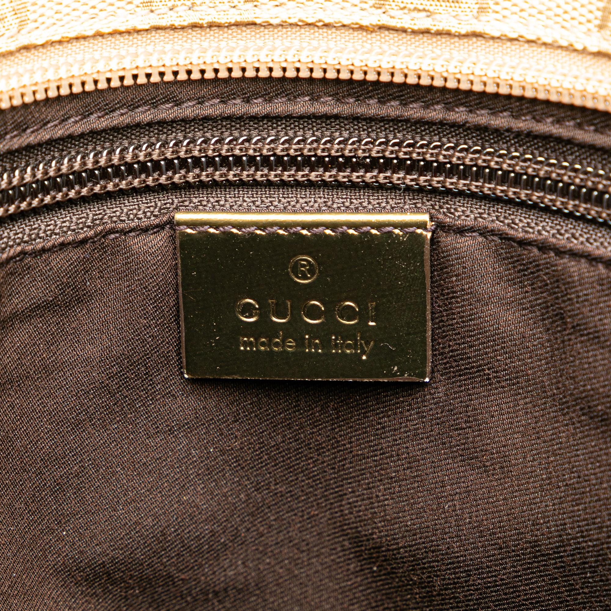 Gucci GG Canvas Web Tote