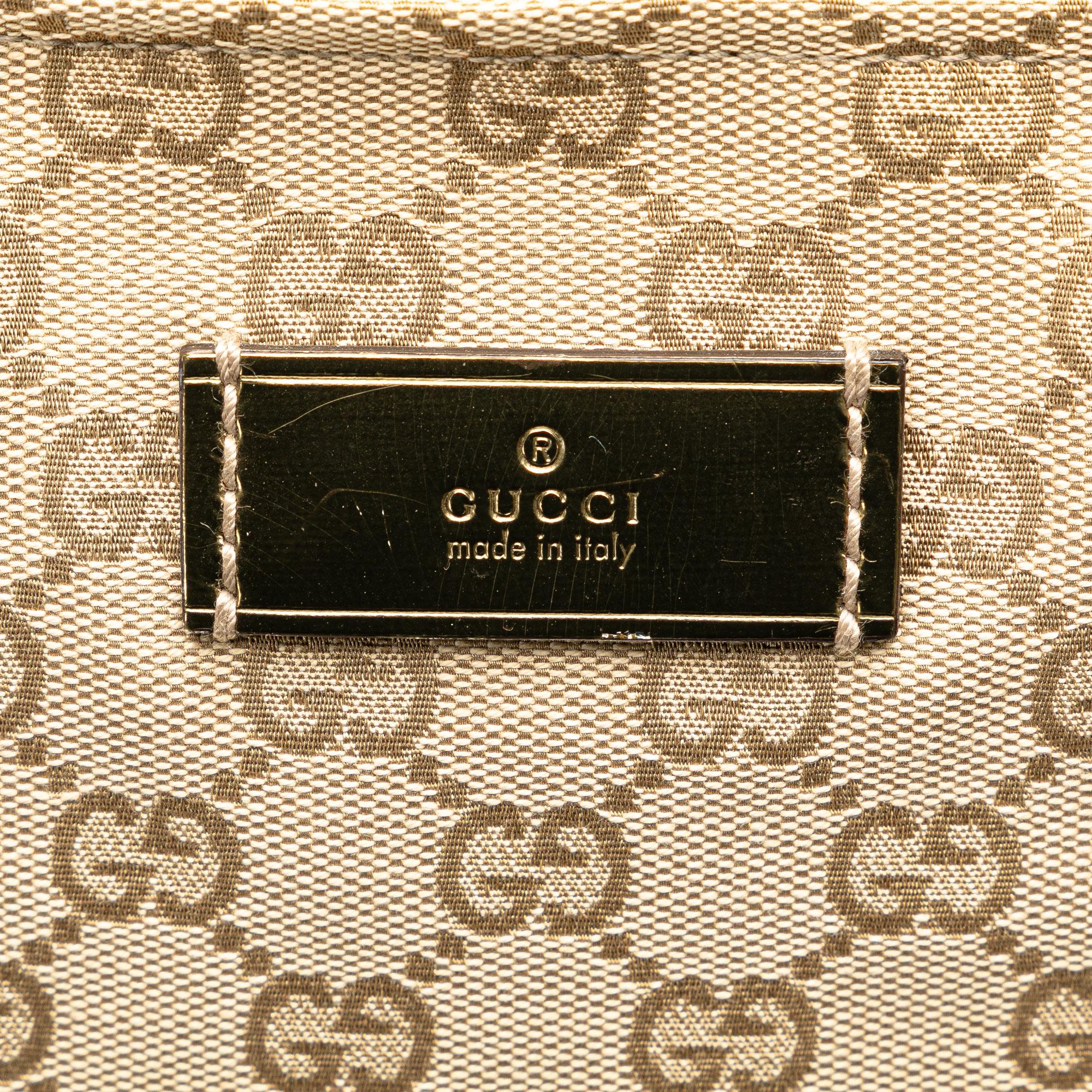 Gucci GG Canvas Web Tote