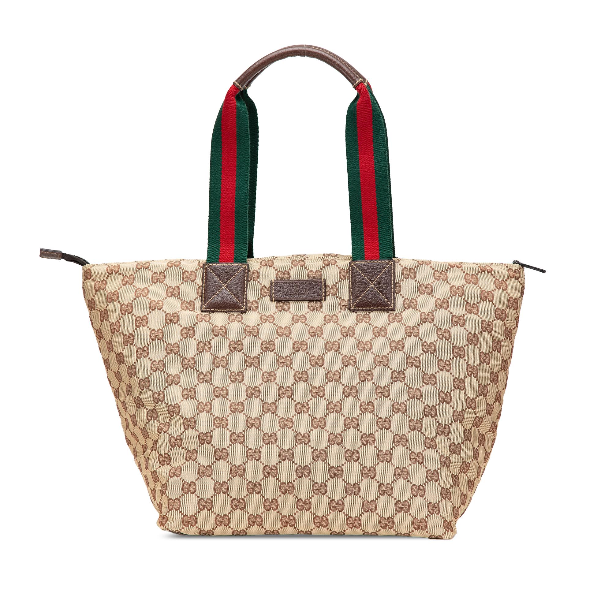Gucci GG Canvas Web Tote