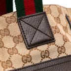 Gucci GG Canvas Web Tote