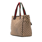 Gucci GG Canvas Web Tote