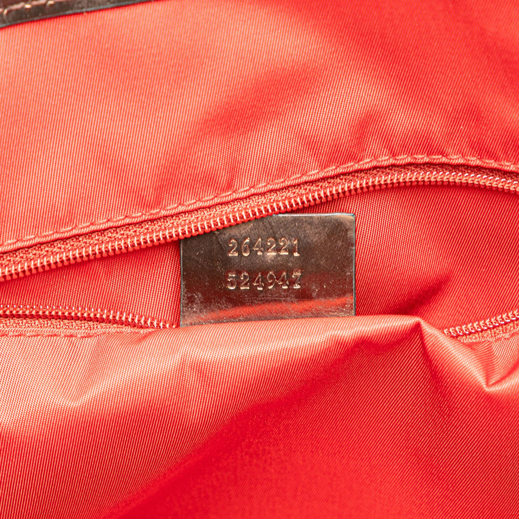 Gucci GG Canvas Web Tote