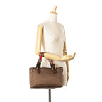 Gucci GG Canvas Web Tote