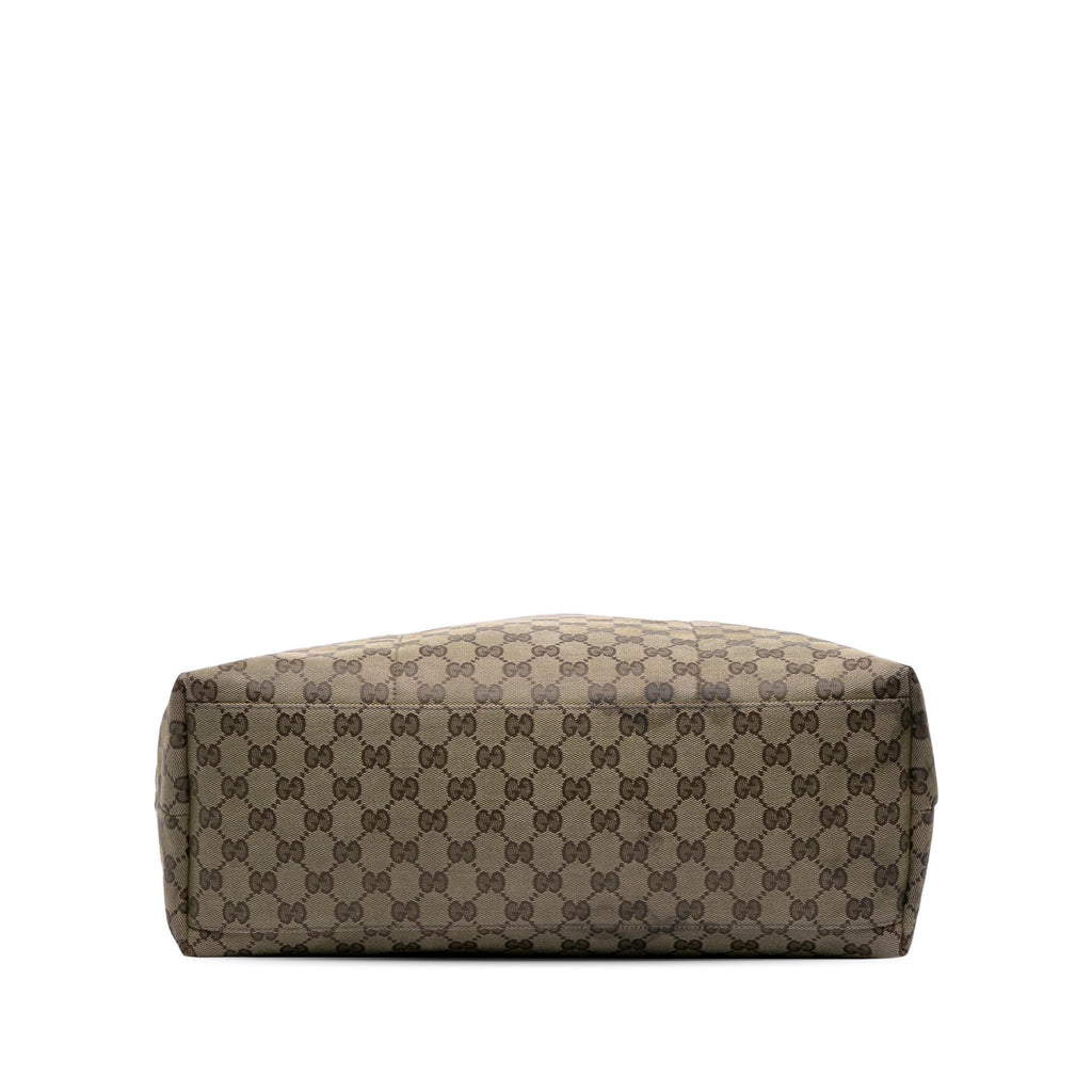 Gucci GG Canvas Web Tote