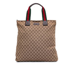 Gucci GG Canvas Web Tote