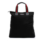 Gucci GG Canvas Web Tote