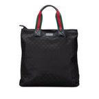 Gucci GG Canvas Web Tote